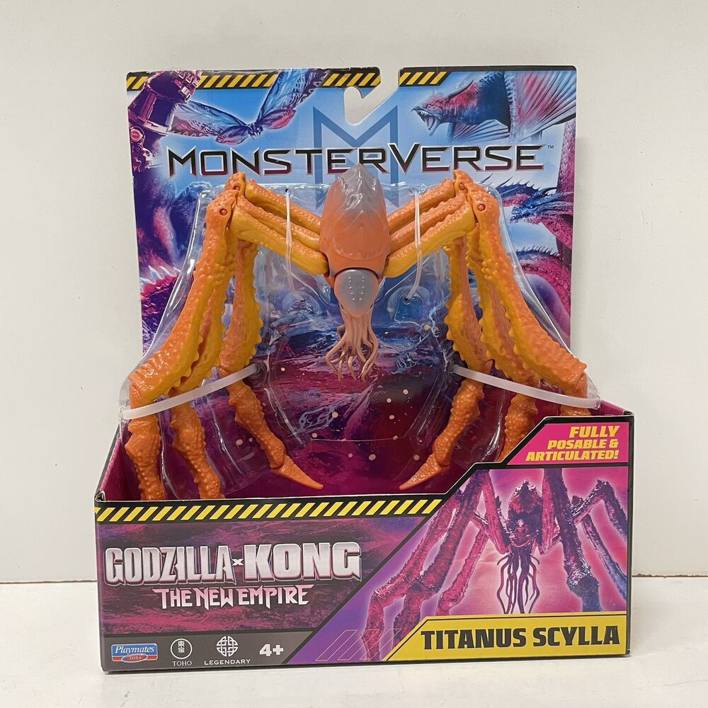 MonsterVerse Godzilla x Kong: The New Empire TITANUS SCYLLA 6" Figure NEW 2025